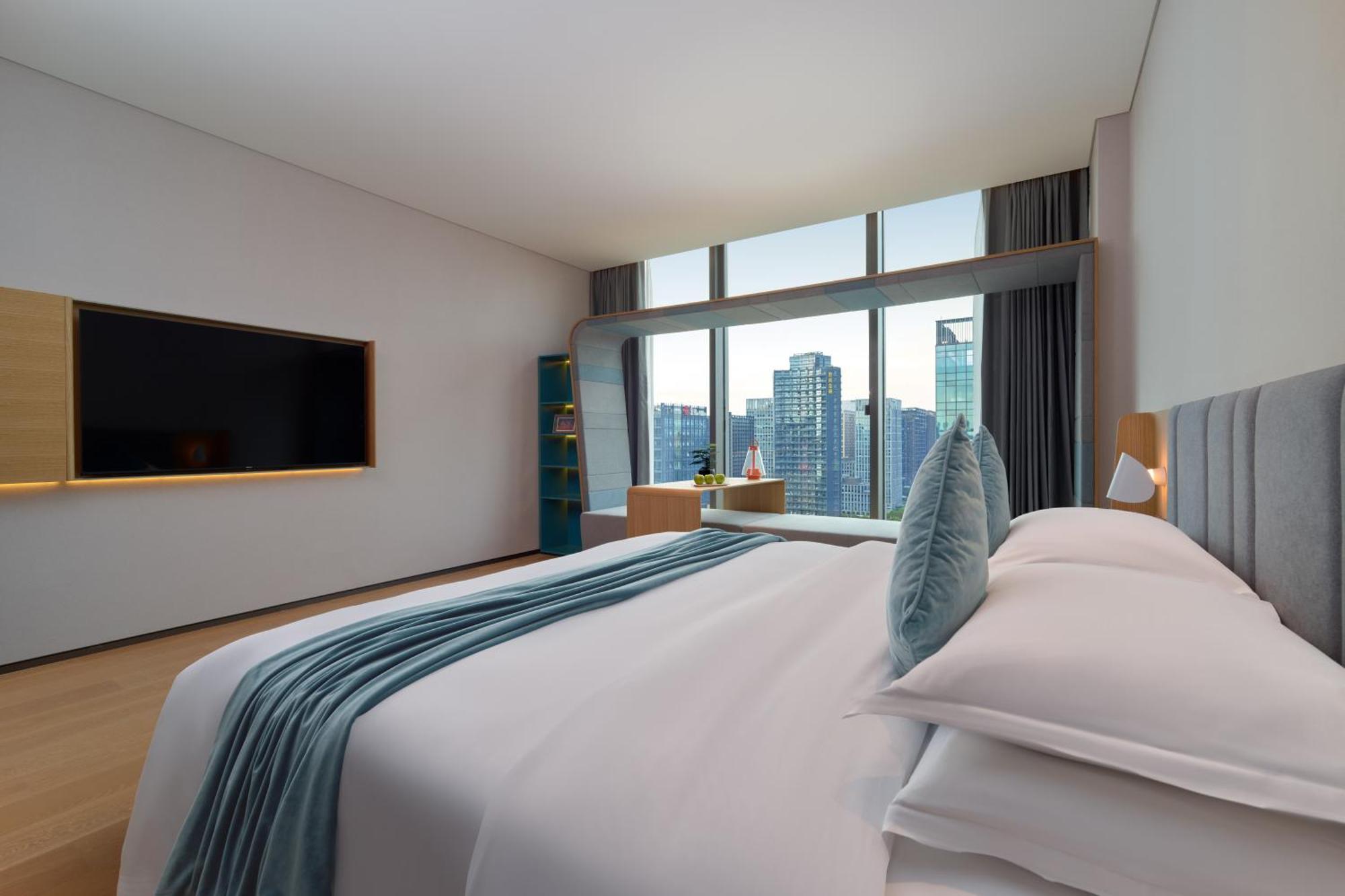 Pagoda Hotel Hangzhou Binjiang Exterior photo